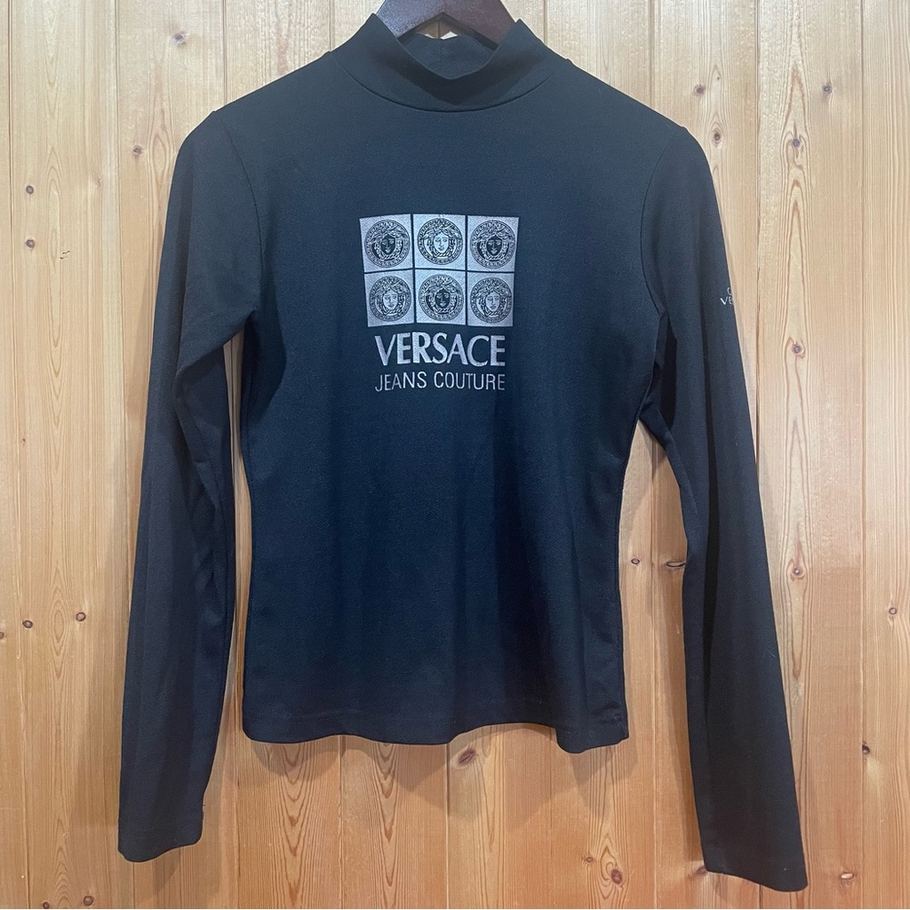 Vintage Versace Mock Neck